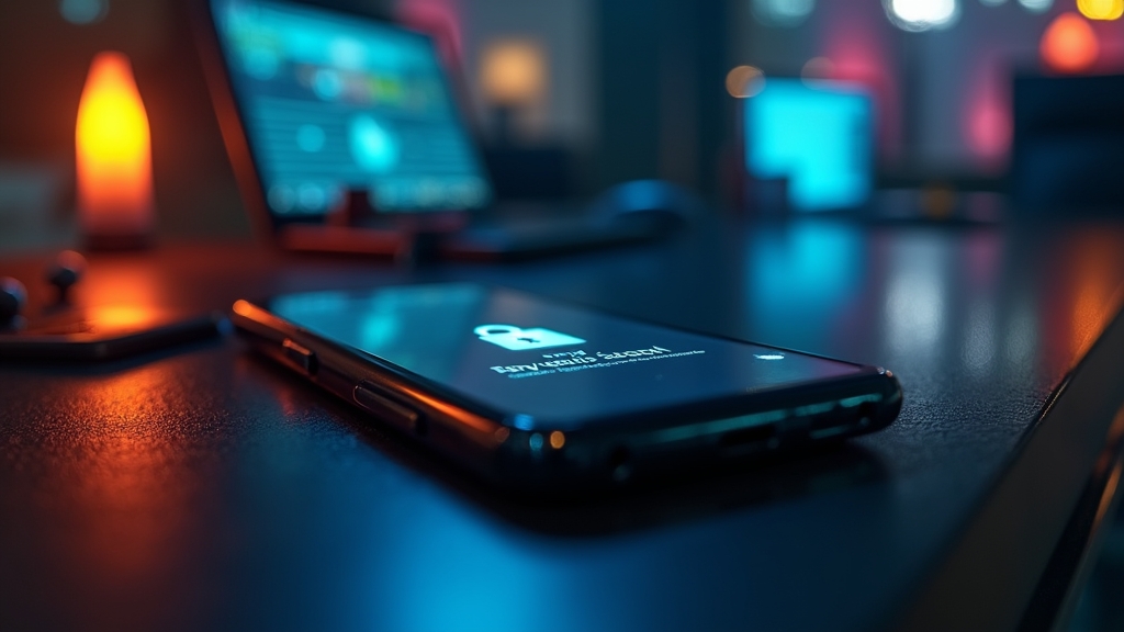 Celular Android mostrando instalação de APK em ambiente de cassino